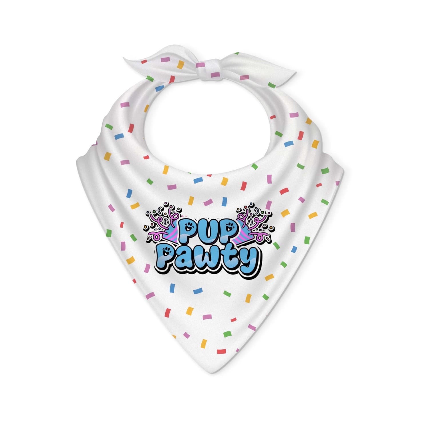 Boy Dog Birthday Bandana Confetti Pup Pawty