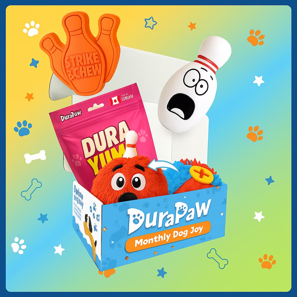 DuraPaw dog toy subscription box add on VIP club box