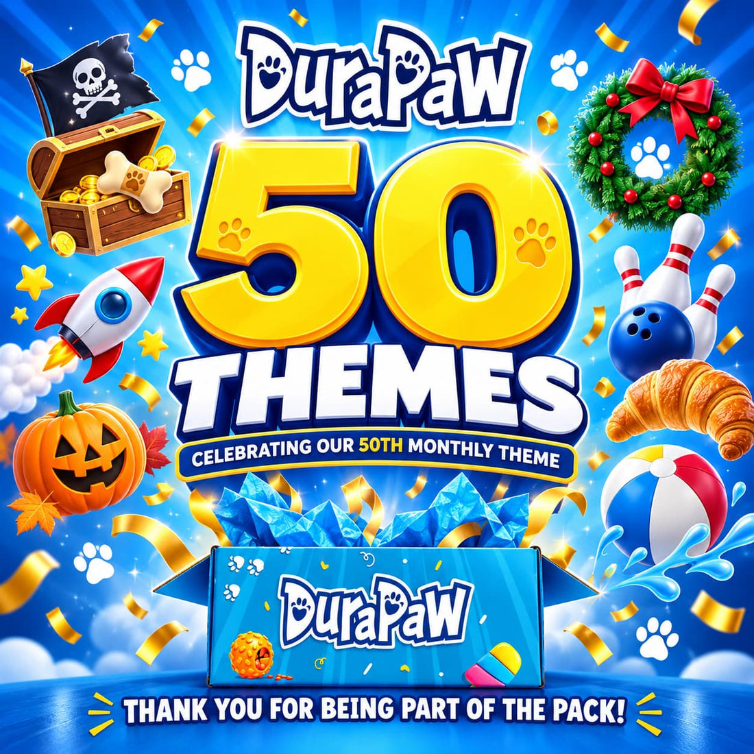 50 Themes Strong: The Story Behind Four Years of DuraPaw