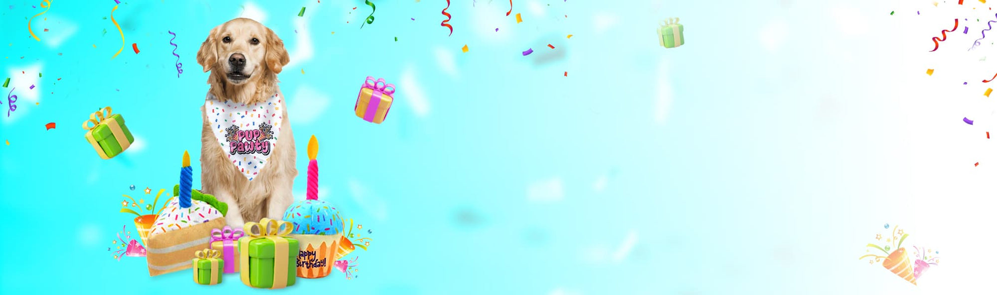 Birthday Boy Hamper for Dogs – Pan India Delivery | Floof & Co Dog Birthday Gift Box