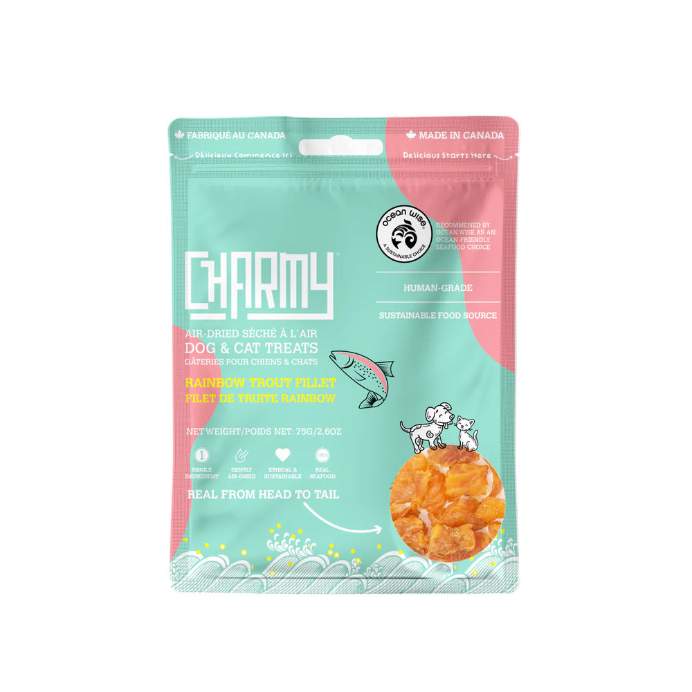 Charmy Rainbow Trout Dog Treats