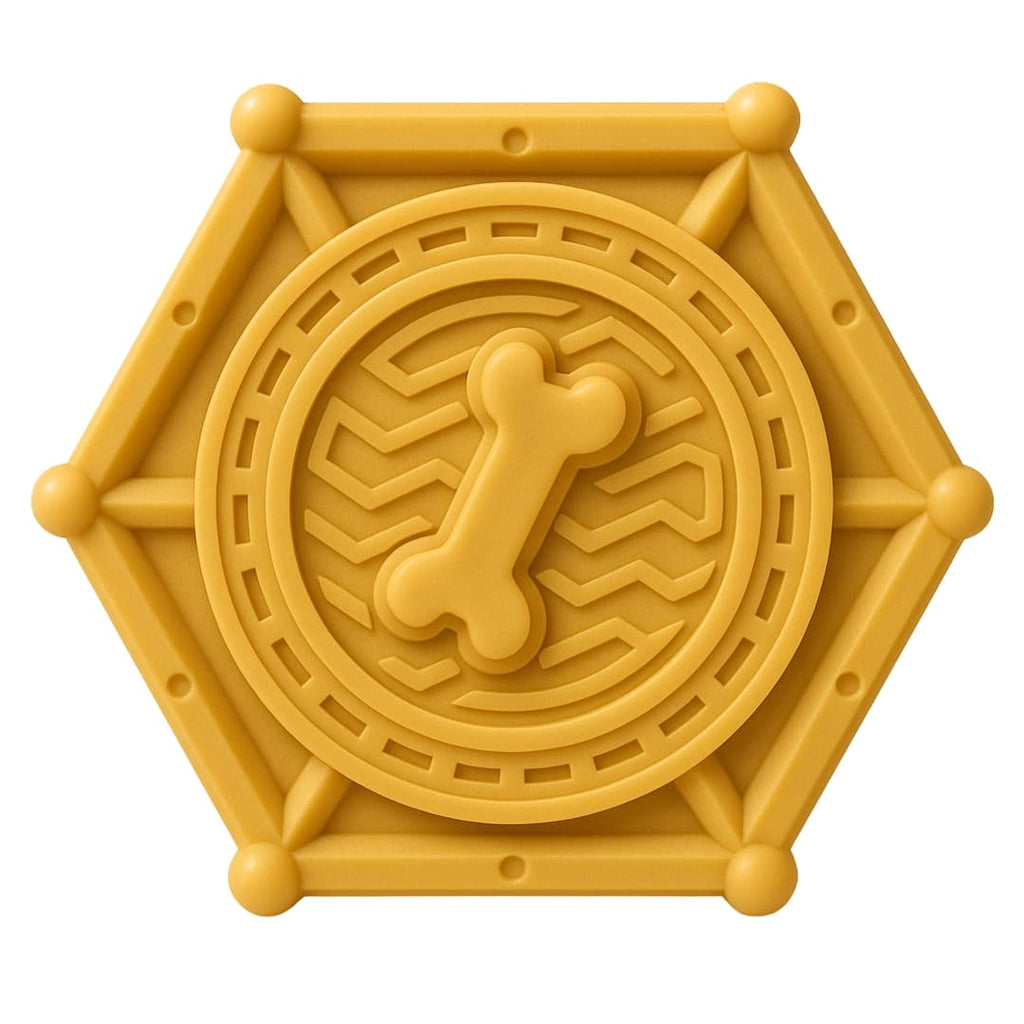 Barkchain Crypto Chew Coin – Tough Dog Chew Toy