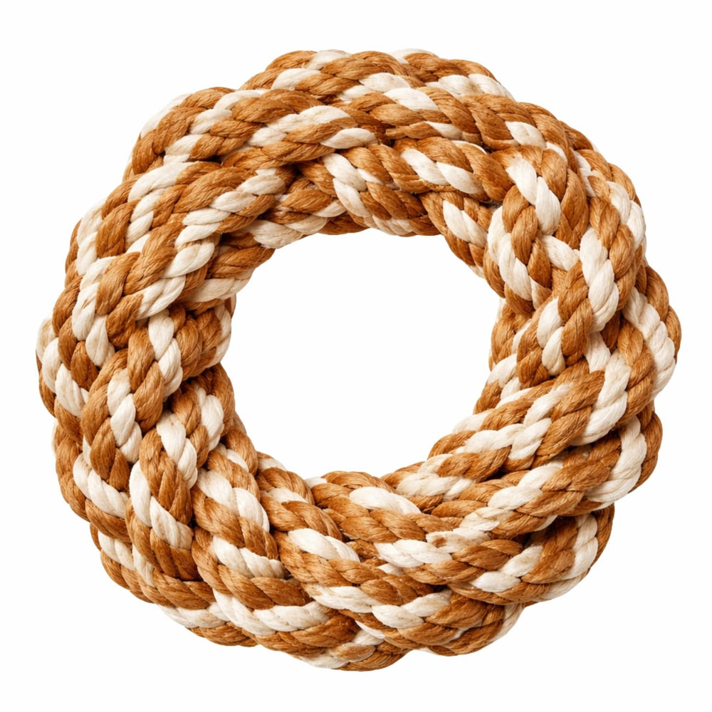 Barkery Bagel Twist Tug Rope