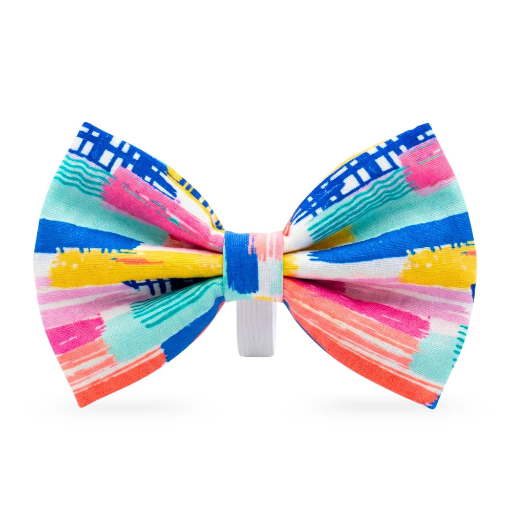 Recycled Jaz Stripes Bow Tie