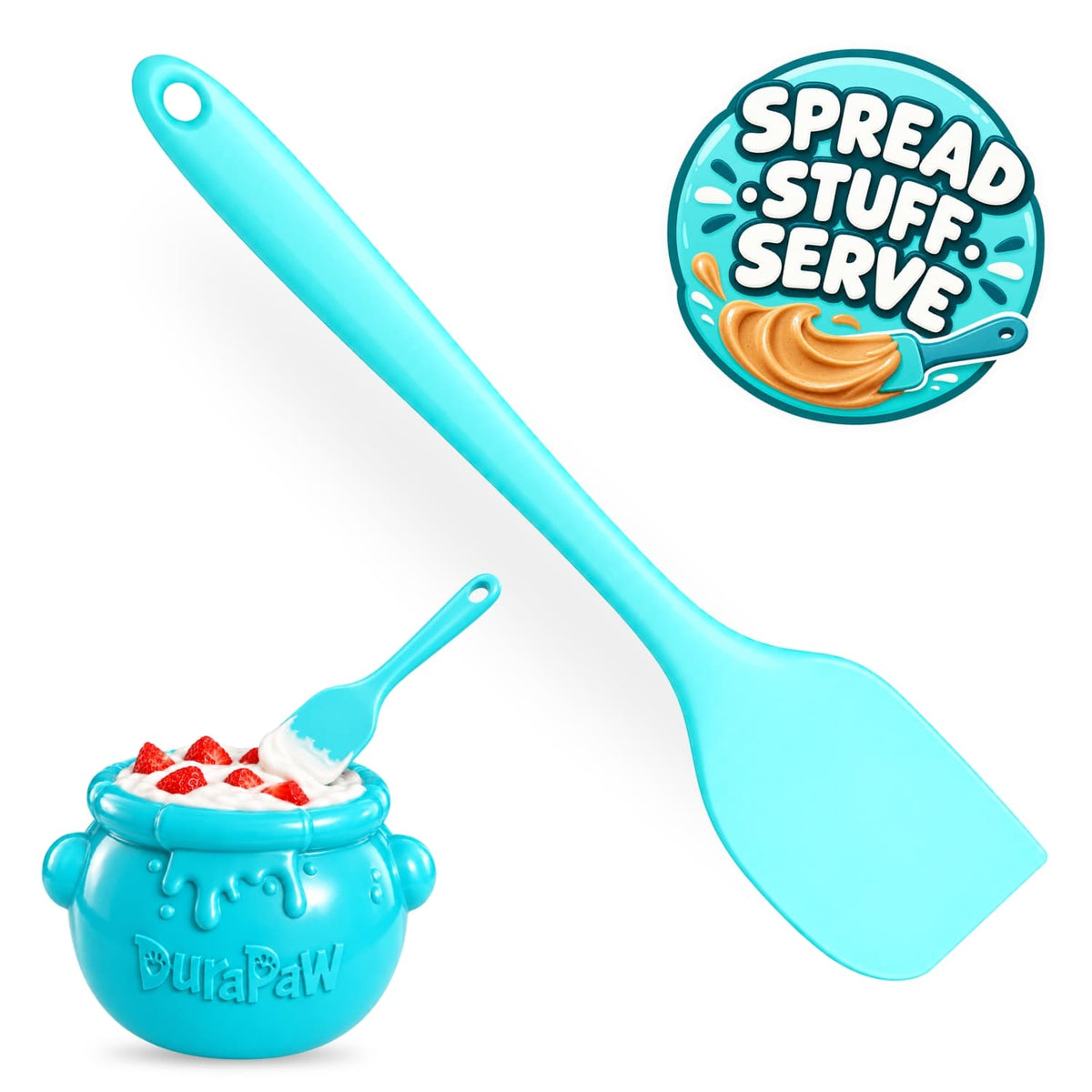 Paw Paddle Treat Enrichment Spoon