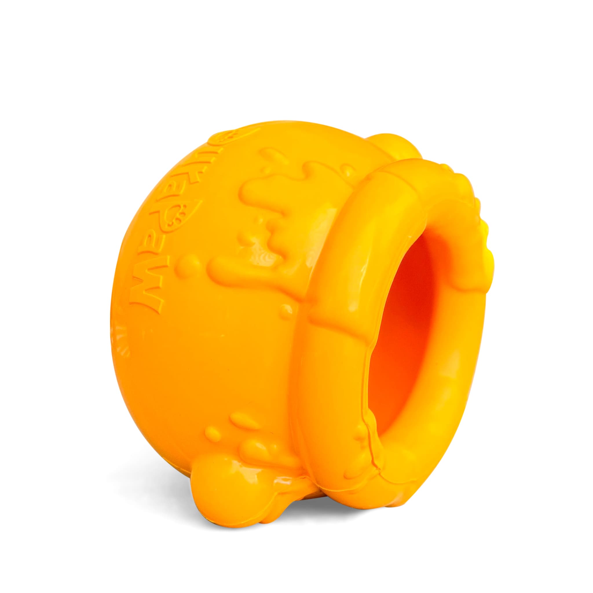 DuraPaw Golden Pot Pet Dog Toy Slow Feeder Toppler Bowl