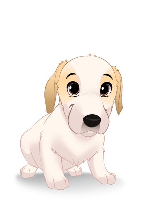 DuraPaw Cute Cartoon Small Puppy Dog