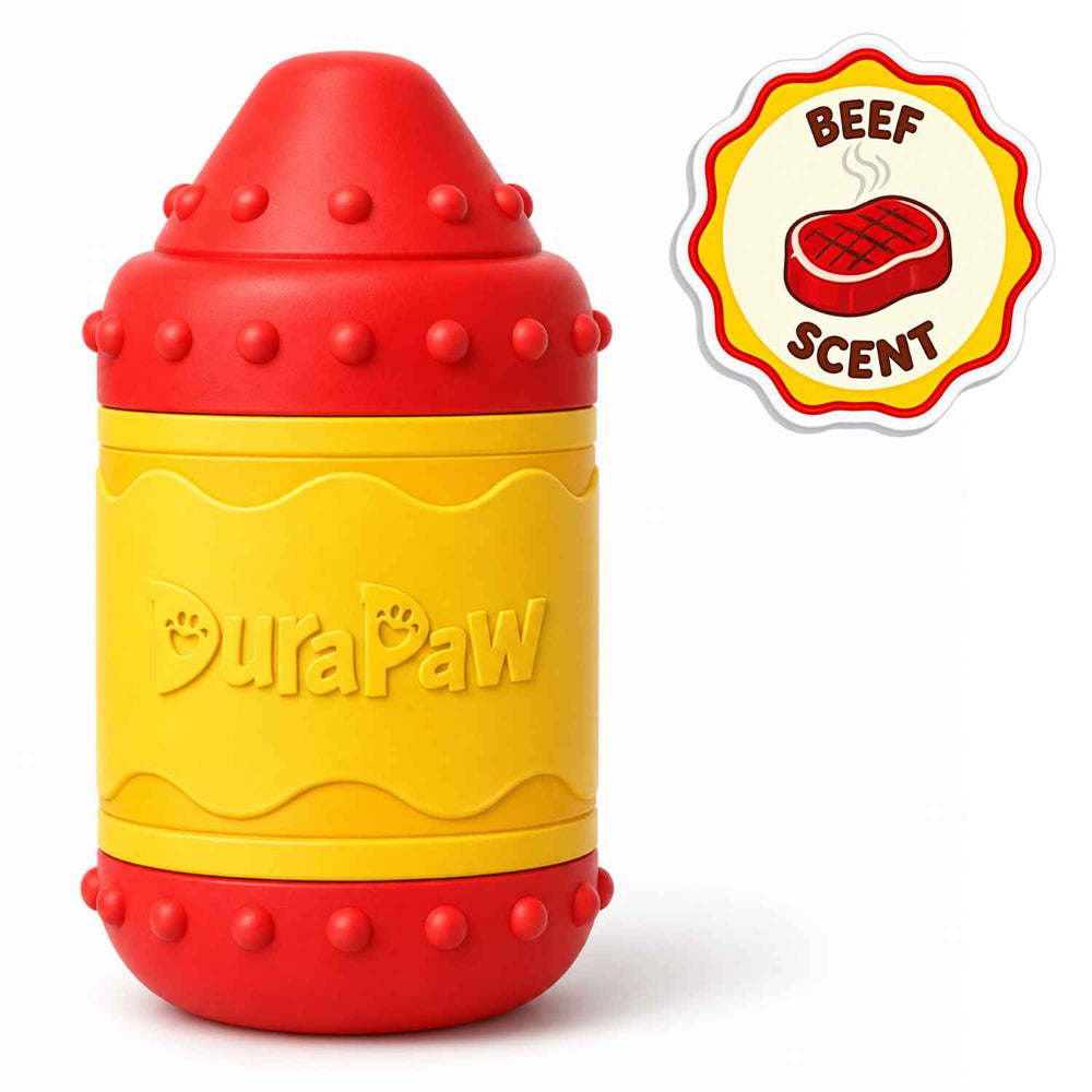 Crayon Crusher Squeaky Dog Toy