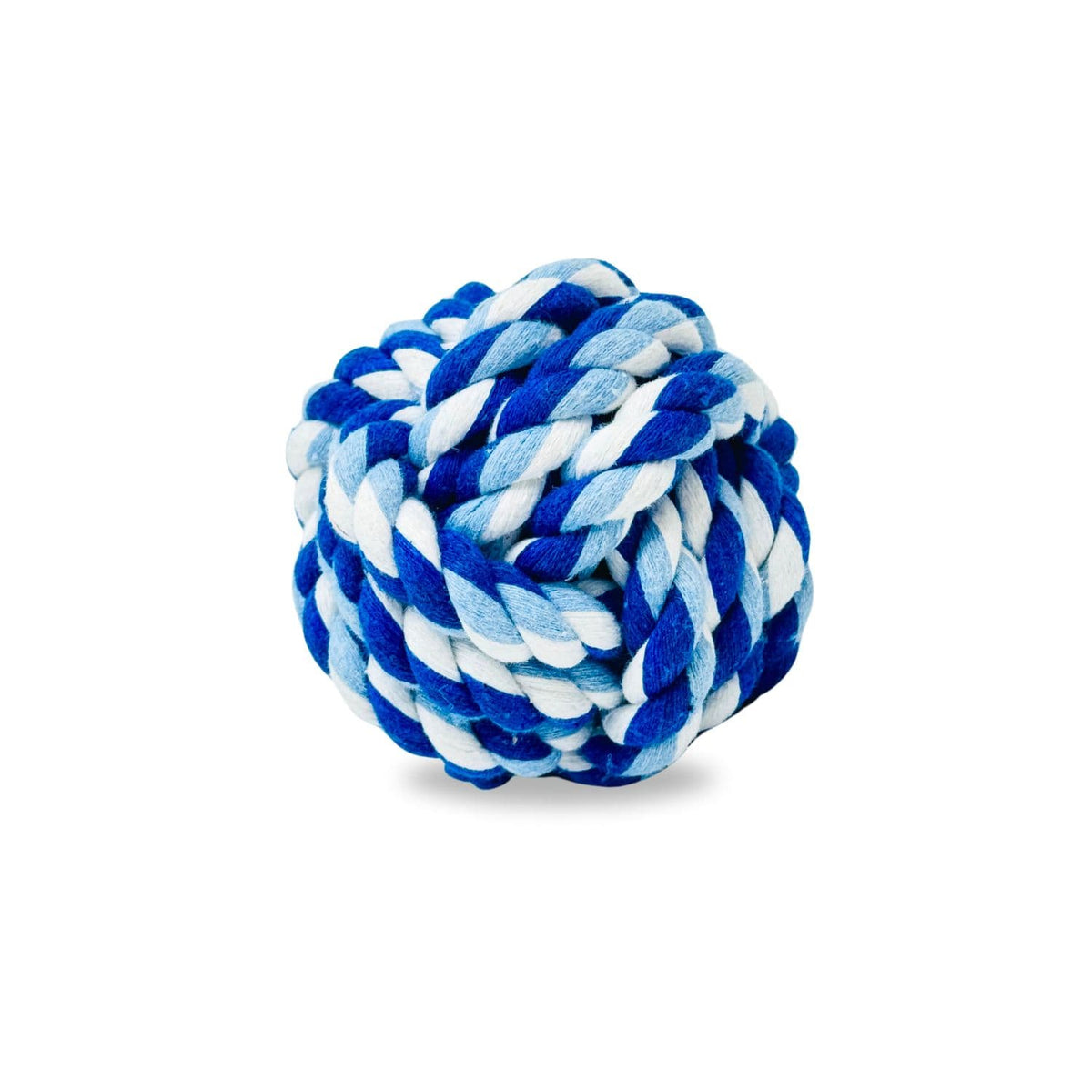 Small 8cm Rope Ball Fetch Toy