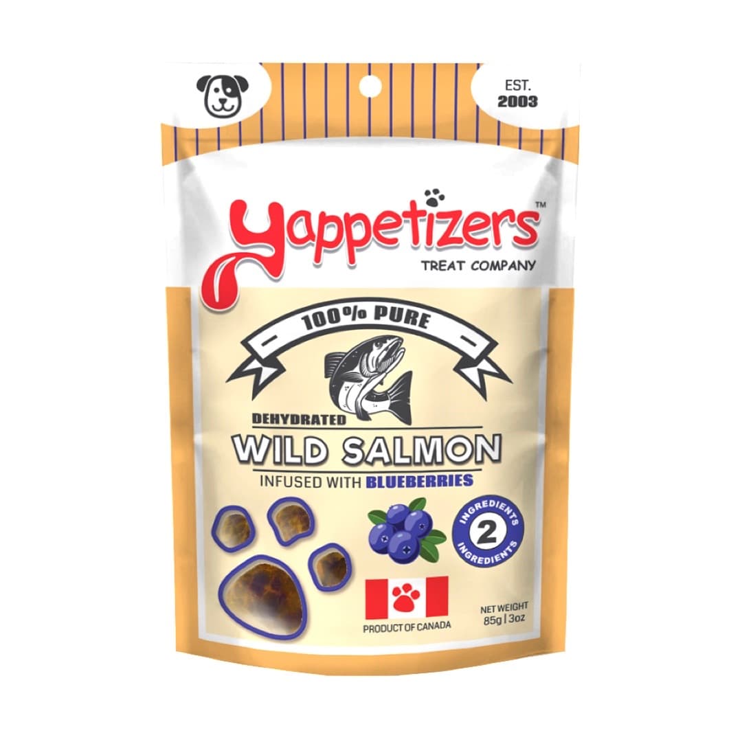Yappetizers Dehydrated Canadian Wild Salmon Dog Treats