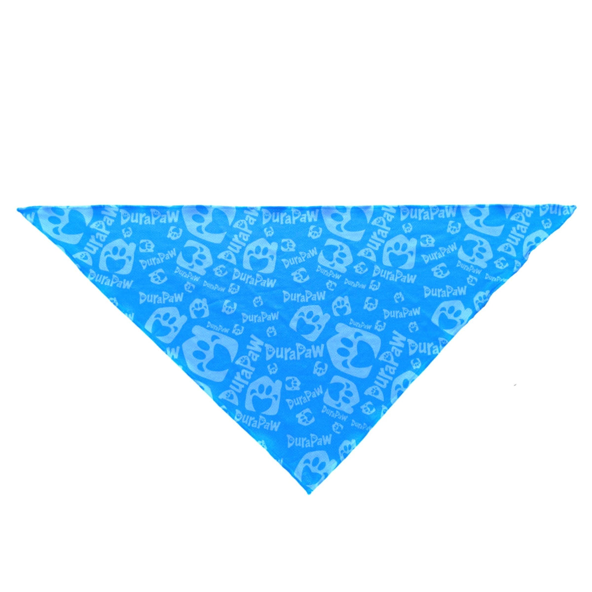 Canadian Designed DuraPaw Dog Bandana Repeating Blue Logo