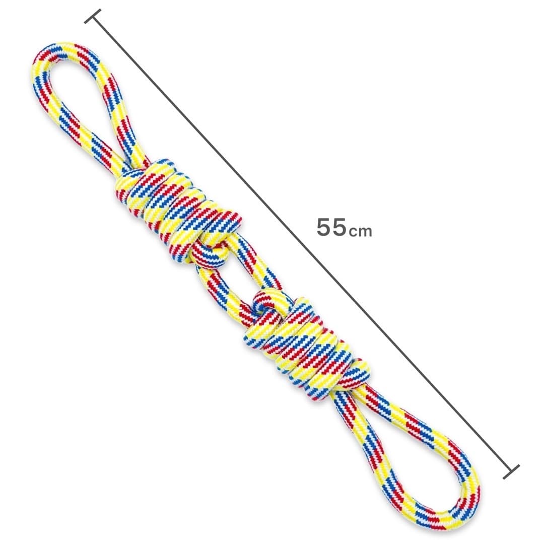 DuraPaw - Large Colorful Rope Dog Toy | Canadian Dog Toys